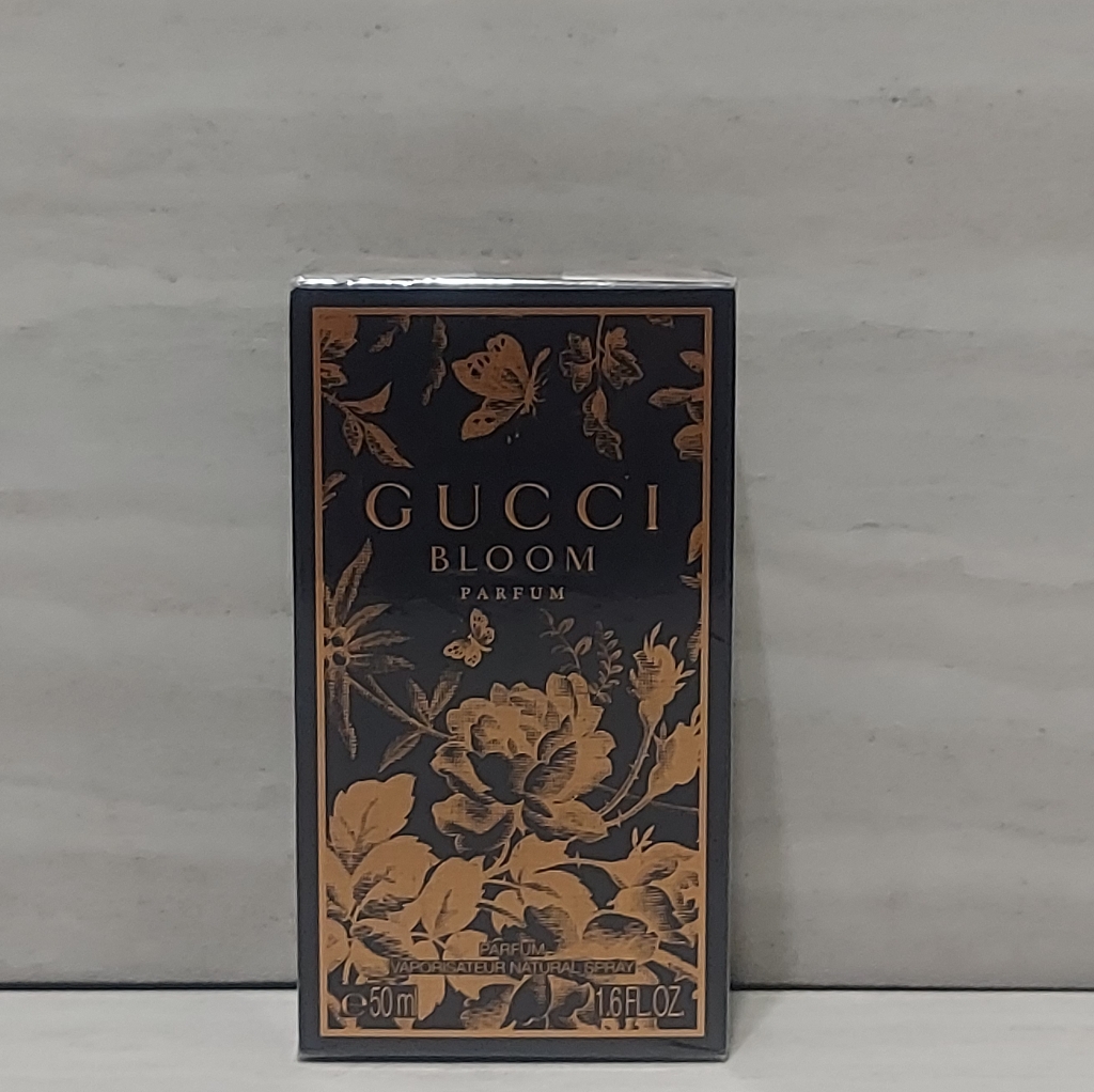Gucci Bloom Parfum With Gold Floral Design Gucci Bloom Parfum With Gold Floral Design